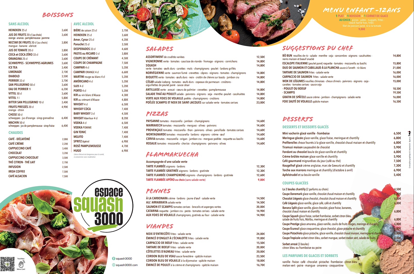 Squash restaurant mulhouse